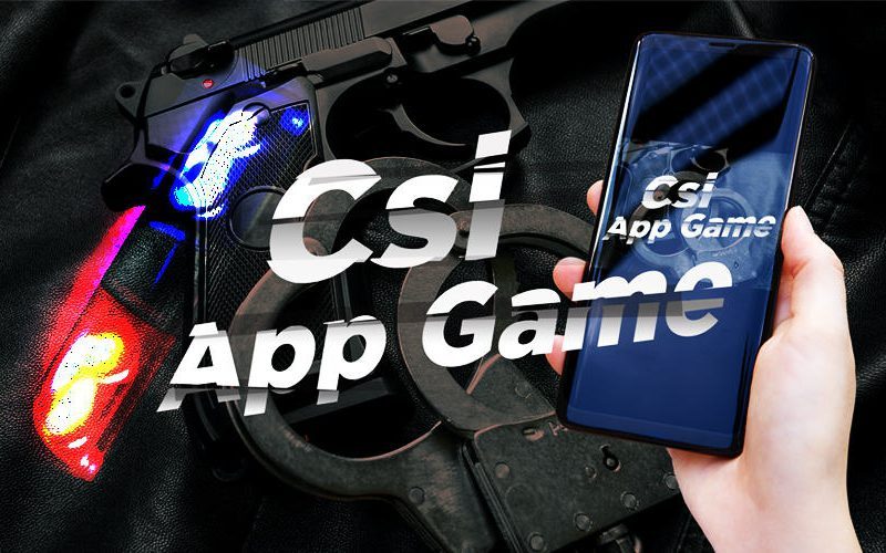 CSI app game moordspel teambuilding